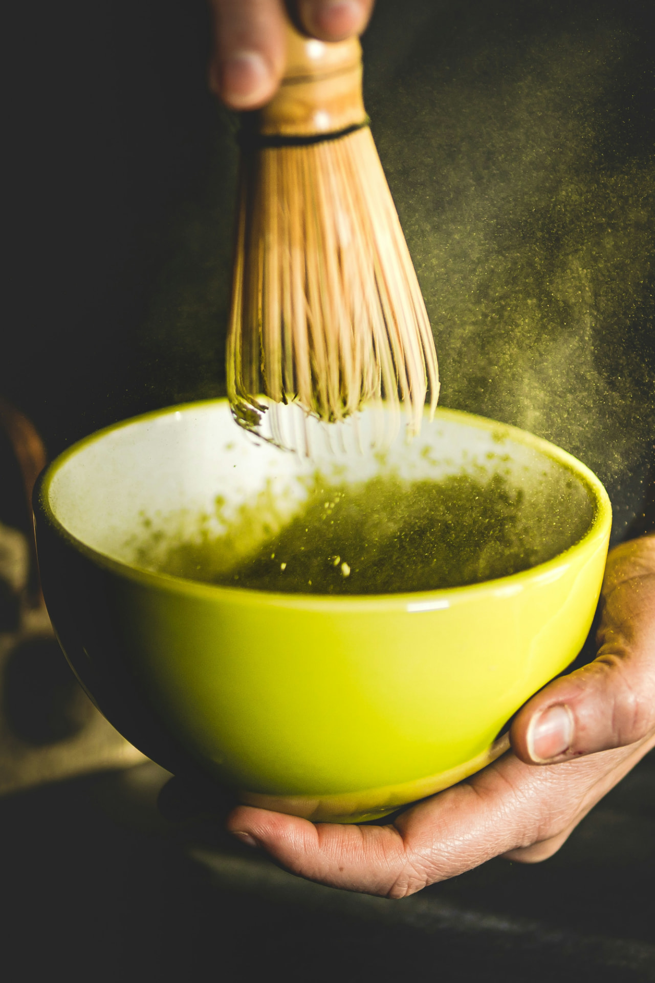 Matcha cérémonial japonais en poudre pour la préparation traditionnelle