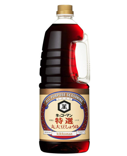 Sauce soja premium Tokusen Marudaizu, Kikkoman, produit japonais importé en gros par Comptoir Nippon