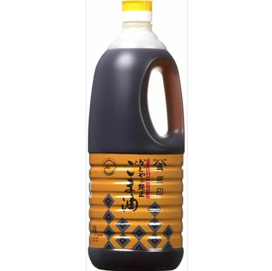 Huile de sésame pure, Kadoya, produit japonais importé en gros par Comptoir Nippon