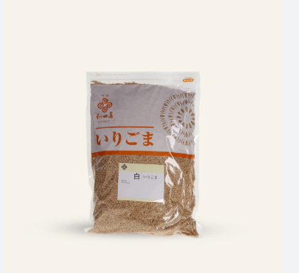 Graines de sésame torréfiées, fabricant japonais, produit japonais importé en gros par Comptoir Nippon